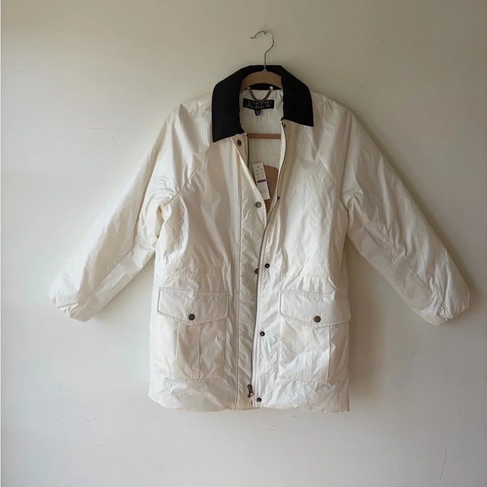NWT! J CREW Puffer Barn Jacket